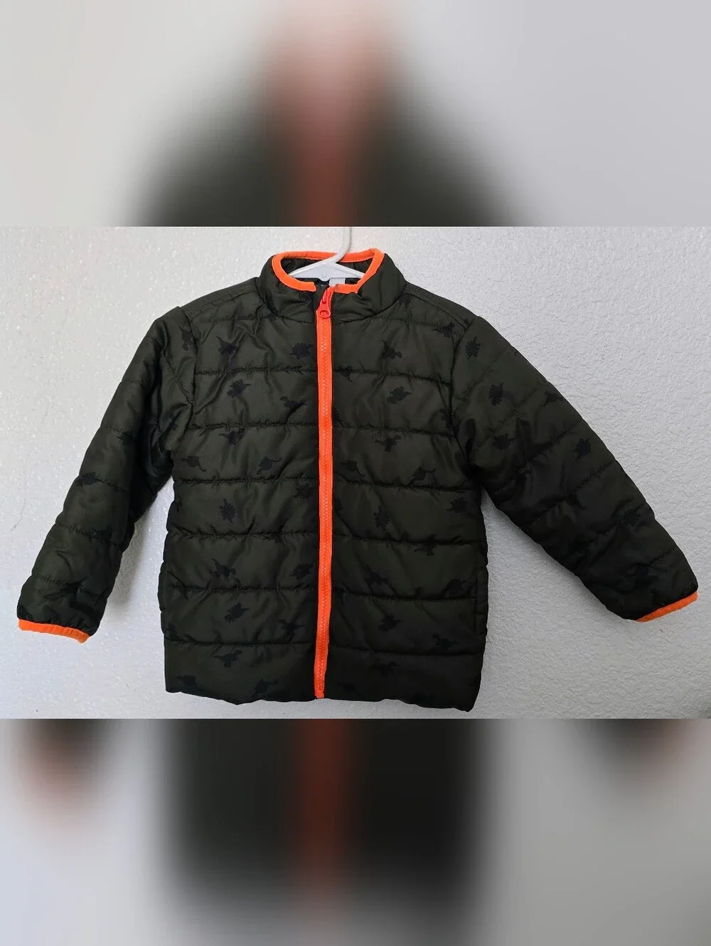Kids Headquarters Dinosaur Puffer Jacket - Size 3T